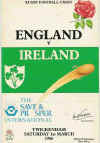 01/03/1986 : England v Ireland