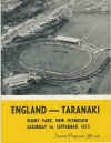 01/09/1973 : Taranaki v England
