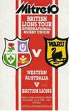 10/06/1989 : British Lions v Western Australia