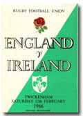 12/02/1966 : England v Ireland