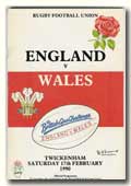 17/02/1990 : England v Wales