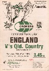 17/05/1988 : Queensland Country XV v England