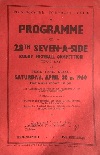 30/04/1960 28th Manchester Sevena Aside