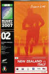 08/09/2007 : New Zealand v Italy