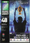20/10/2007 : England v South Africa (Final)