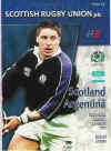 21/08/1999 : Scotland v Argentina