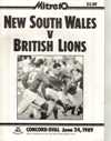 24/06/1989 : British Lions v New South Wales