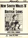 27/06/1989 : British Lions v New South Wales B