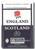 06/03/1993 : England v Scotland