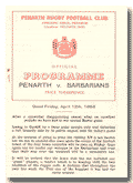12/04/1963 : Penarth v Barbarians