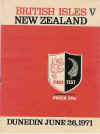 26/06/1971 : British Isles v New Zealand (1st Test)