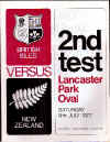 09/07/1977 : British Isles v New Zealand (2nd Test)